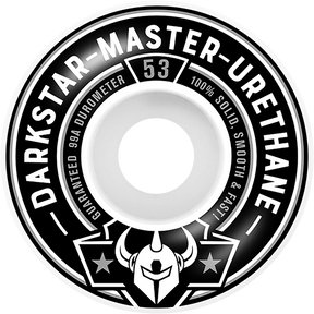 DARKSTAR RESPONDER 53mm WHT/SILVER WHEELS SET