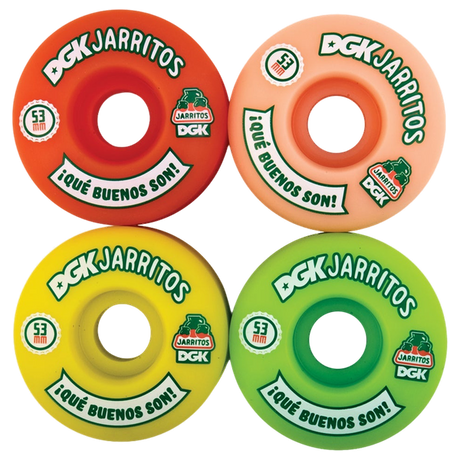 DGK JARRITOS BOTELLA 53MM WHEELS SET