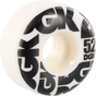 DGK STREET FORMULA 52mm WHT/BLK WHEELS SET