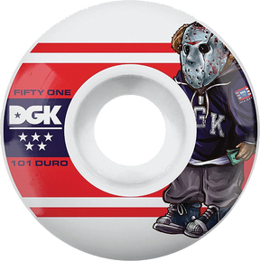 DGK THE PLUG 51MM WHEELS SET