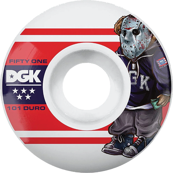 DGK THE PLUG 51MM WHEELS SET