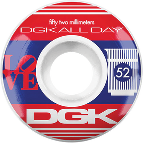 DGK PLAZA 52MM WHEELS SET