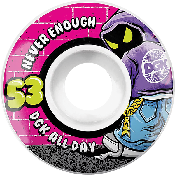 DGK THROWIE 53MM WHEELS SET