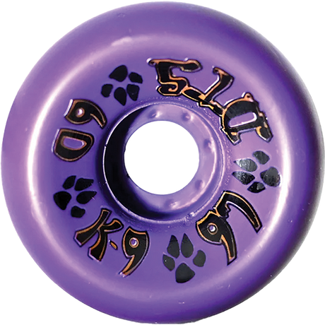 DOGTOWN K-9 80'S 60mm 97A PURPLE WHEELS SET