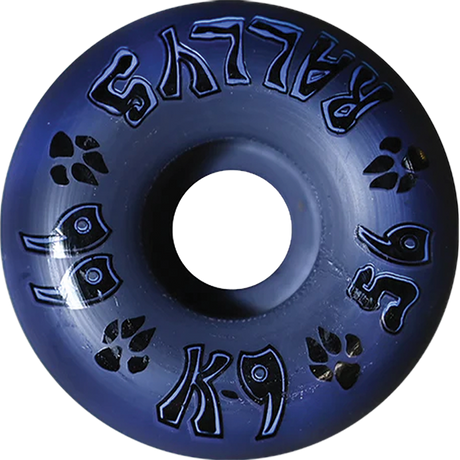 DOGTOWN K-9 RALLYS 56mm 99a DARK PURPLE GREY WHEELS SET