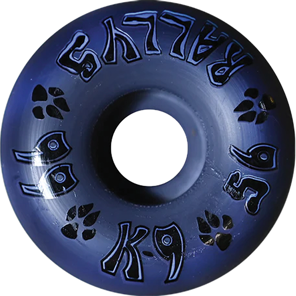 DOGTOWN K-9 RALLYS 56mm 99a DARK PURPLE GREY WHEELS SET