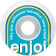 ENJOI HELVETICA NEUE 51mm WHT/BLU WHEELS SET