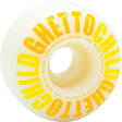 GHETTO CHILD CLASSIC LOGO 54MM WHT/YEL WHEELS SET
