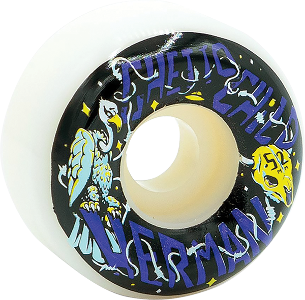GHETTO CHILD HERMAN MOJAVE 52MM WHT WHEELS SET