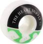 HEART SULY SQUAD 51mm WHT/KELLY GRN WHEELS SET