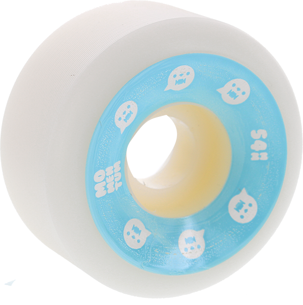 MOMENTUM SPIRAL V2 54mm 101a WHT/BLUE WHEELS SET