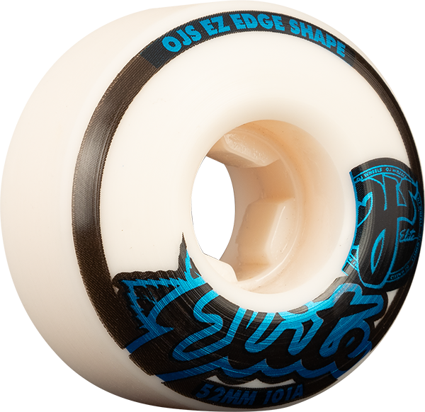 OJ ELITE EZ EDGE WHEELS SET 52mm 101a WHT W/BLU