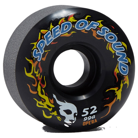 OPERA SOS FIRE MASK HARDLINE CONICAL 52MM 99A BLK WHEELS SET