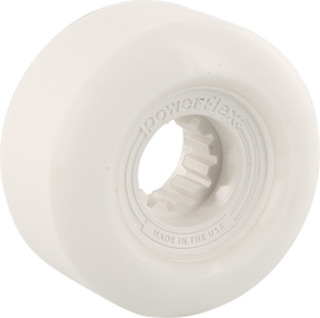 POWERFLEX GUMBALL 52mm 83b WHT/WHT WHEELS SET
