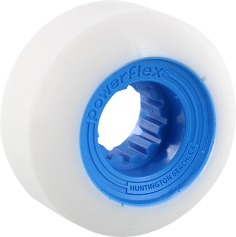 POWERFLEX GUMBALL 54mm 83b WHT/BLUE Wheesl Set