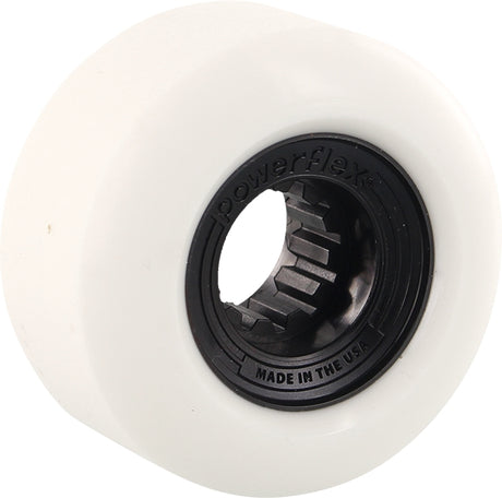 POWERFLEX GUMBALL 60mm 83b WHT/BLACK WHEELS SET