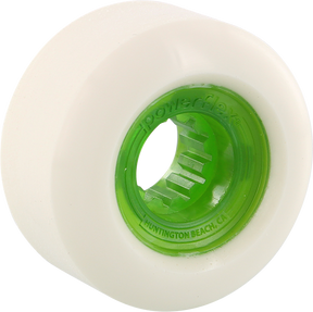 POWERFLEX ROCK CANDY 58mm 84b WHT/CL.GREEN Wheels Set