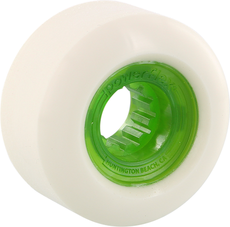 POWERFLEX ROCK CANDY 60mm 84b WHT/CL.GREEN Wheels Set