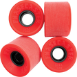 PHASECASTER SOFT TONE 56mm 78a RED WHEELS SET