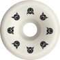 PIG CONICAL 54MM 99a WHT/BLK WHEELS SET