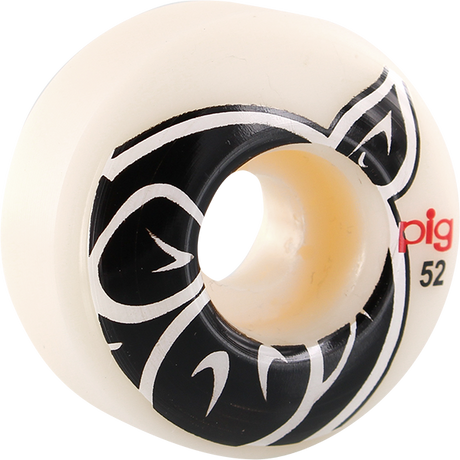 PIG HEAD NATURAL 52mm Skateboard Wheels
