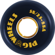 PIG RT 58MM 88A BLACK/YEL WHEELS SET