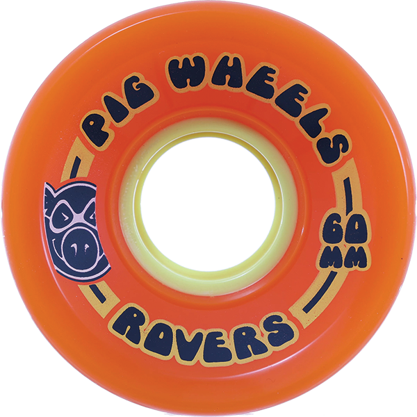 PIG ROVER 60MM 85A ORANGE WHEELS SET