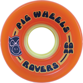PIG ROVER 60MM 85A ORANGE WHEELS SET