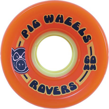 PIG ROVER 60MM 85A ORANGE WHEELS SET