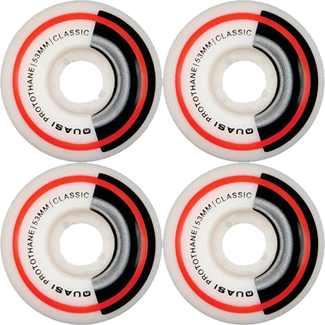 QUASI CLASS WHEEL 53MM WHITE WHEELS SET