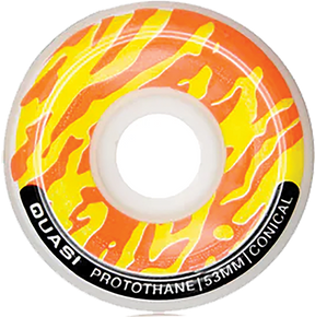 QUASI THANE 53MM WHITE WHEELS SET