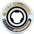 RICTA SPEEDRINGS SLIM 52mm 99a WHT W/GOLD WHEELS SET