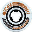RICTA SPEEDRINGS WIDE 54mm 99a WHT W/BRONZE WHEELS SET