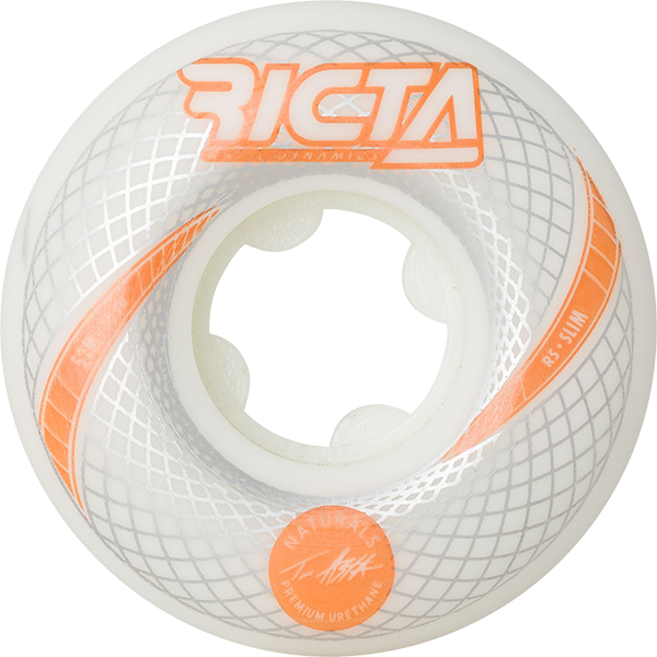 RICTA ASTA VORTEX NATURALS SLIM 52MM 101A WHT WHEELS SET