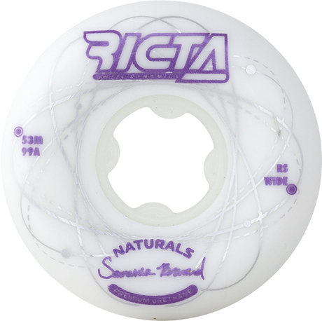RICTA BREVARD ORBITAL 53MM 99A WT/PUR WHEELS SET