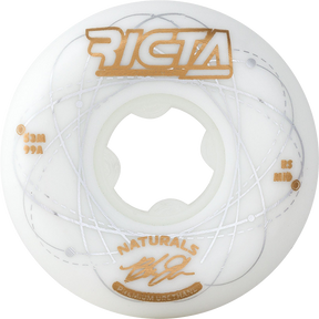 RICTA JOHNSON ORBITAL 53MM 99A WT/GOLD WHEELS SET