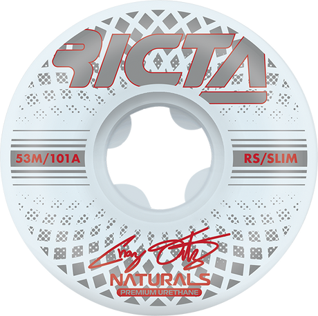 RICTA ORTIZ REFLECTIVE NATURALS SLIM 53MM 101A WHEELS SET