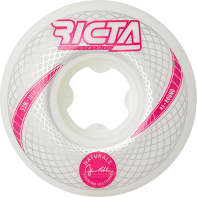 RICTA SHANAHAN VORTEX NATURALS ROUND 53MM 101A WHT WHEELS SET