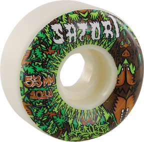 SATORI BIGFOOT CONICAL 53mm 101a WHEELS SET