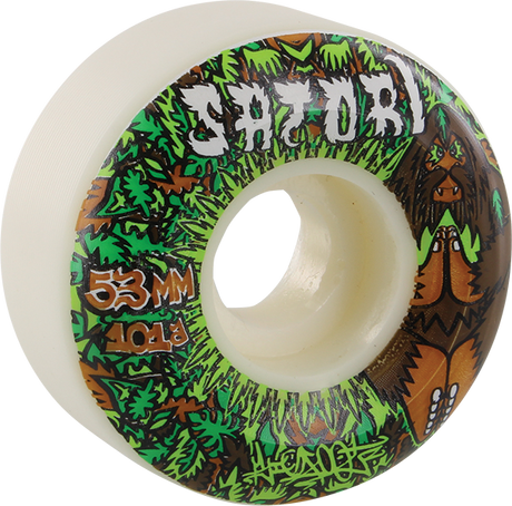 SATORI BIGFOOT CONICAL 53mm 101a WHEELS SET
