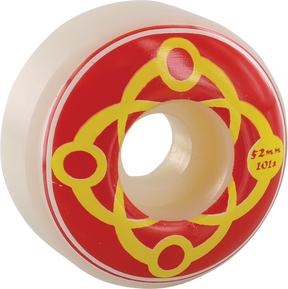 SATORI BIG LINK 52mm 101a WHT/RED WHEELS SET