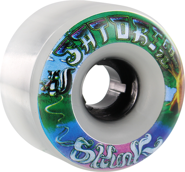 SATORI GOO BALL SKUNK 60mm 78a CLR.WHITE Skateboard Wheels