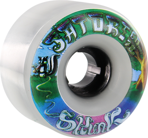 SATORI GOO BALL SKUNK 60mm 78a CLR.WHITE Skateboard Wheels