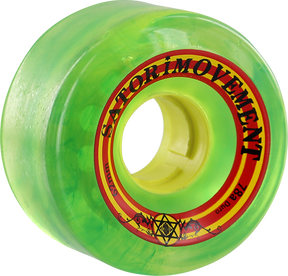 SATORI GOO BALL CRUISER RASTA 62mm 78a Skateboard Wheels