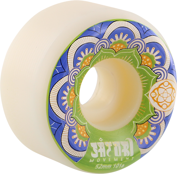 SATORI MANDALA 52mm 101a WHT/BLU WHEELS SET