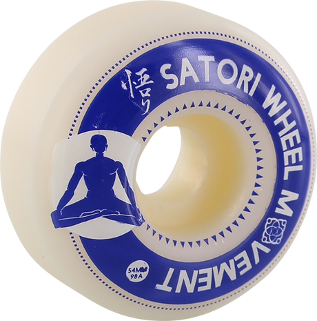 SATORI MEDITATION 54mm 98a WHT/BLU WHEELS SET