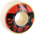 SATORI VINYL 51mm 101a WHT/RED WHEELS SET