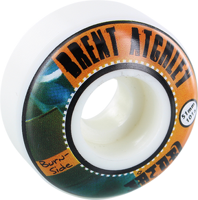 SATORI ATCHLEY BURNSIDE 51mm 101a WHITE WHEELS SET