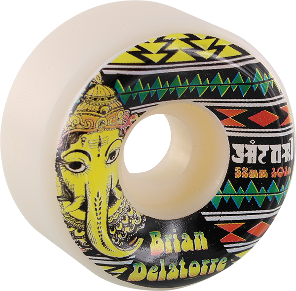 SATORI DELATORRE GANESH 52mm 101a WHITE WHEELS SET
