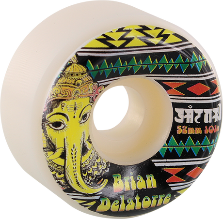 SATORI DELATORRE GANESH 52mm 101a WHITE WHEELS SET